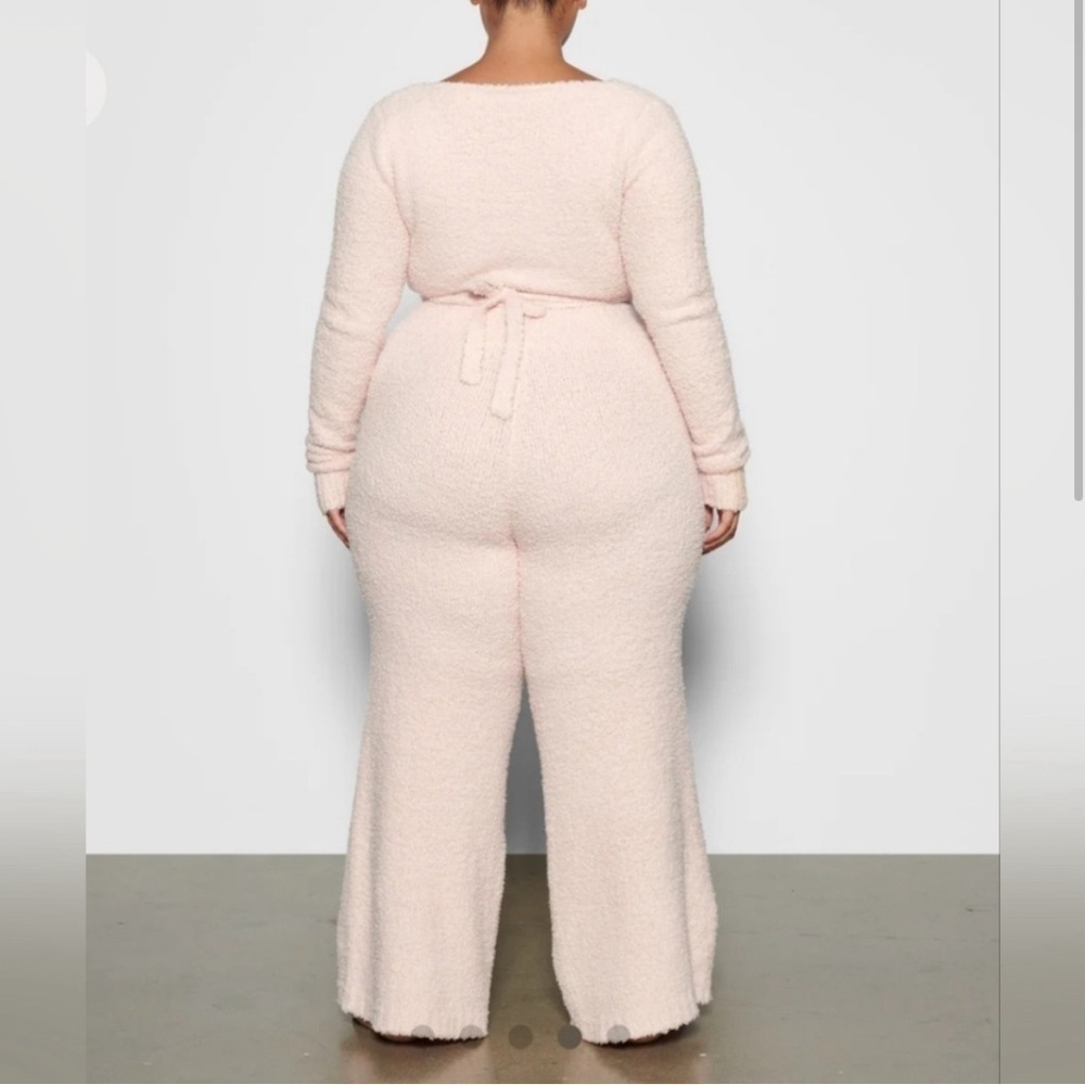 NEW | Skims | NWT‎ Cozy Knit Wide Leg Pants in Dusk, size 2X/3X - Picture 3 of 7